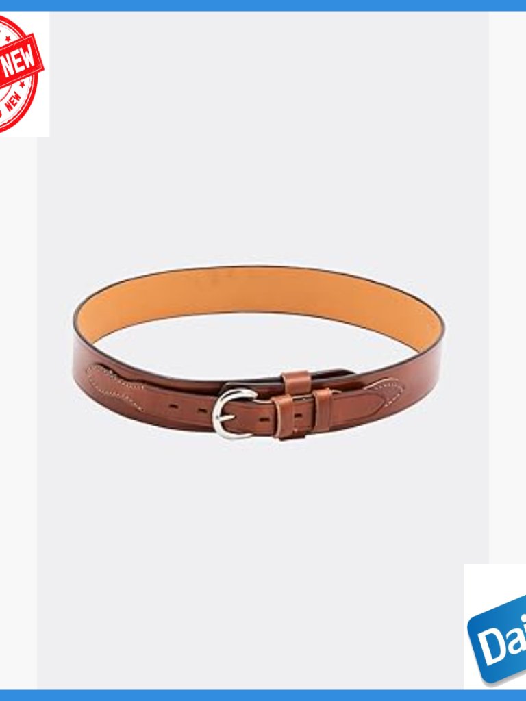 Men's Full Grain Leather Belt Size 40 Fits 1.75 Inch Loops